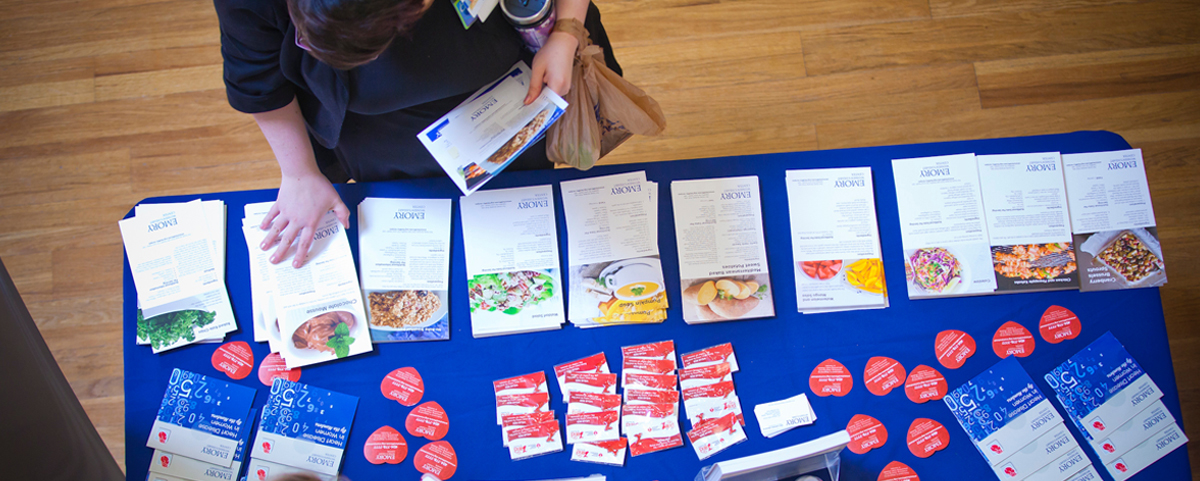 healthy new you expo table